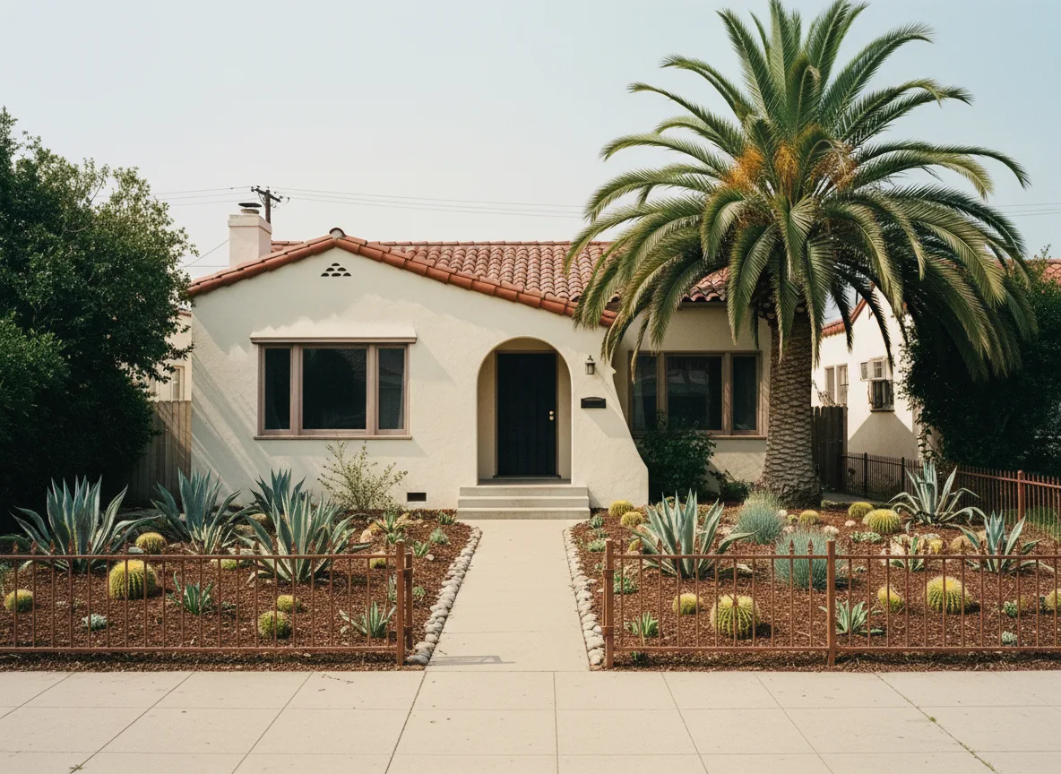 Highland Park front yard — after